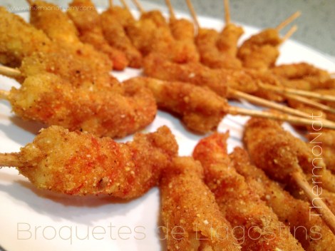ThermoNat - Broquetes de Llagostins Thermomix