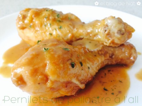 Thermonat - el blog de nat - Pernilets de pollastre a l'all